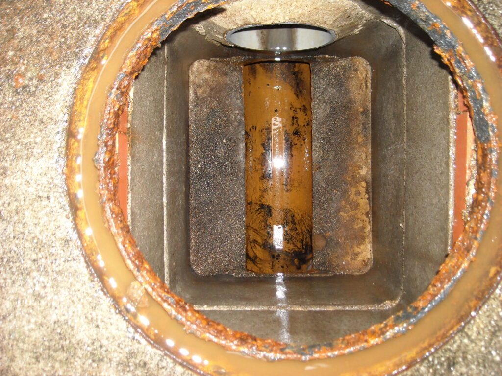 一戸建て汚水管高圧洗浄