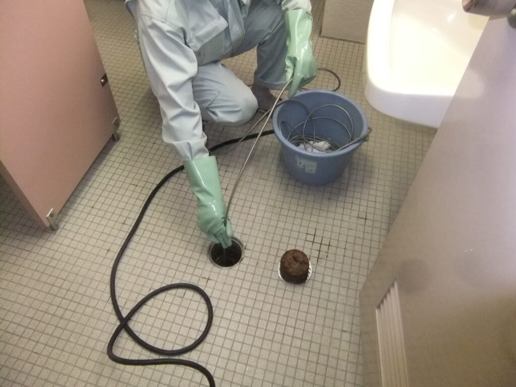 床排水詰まり
