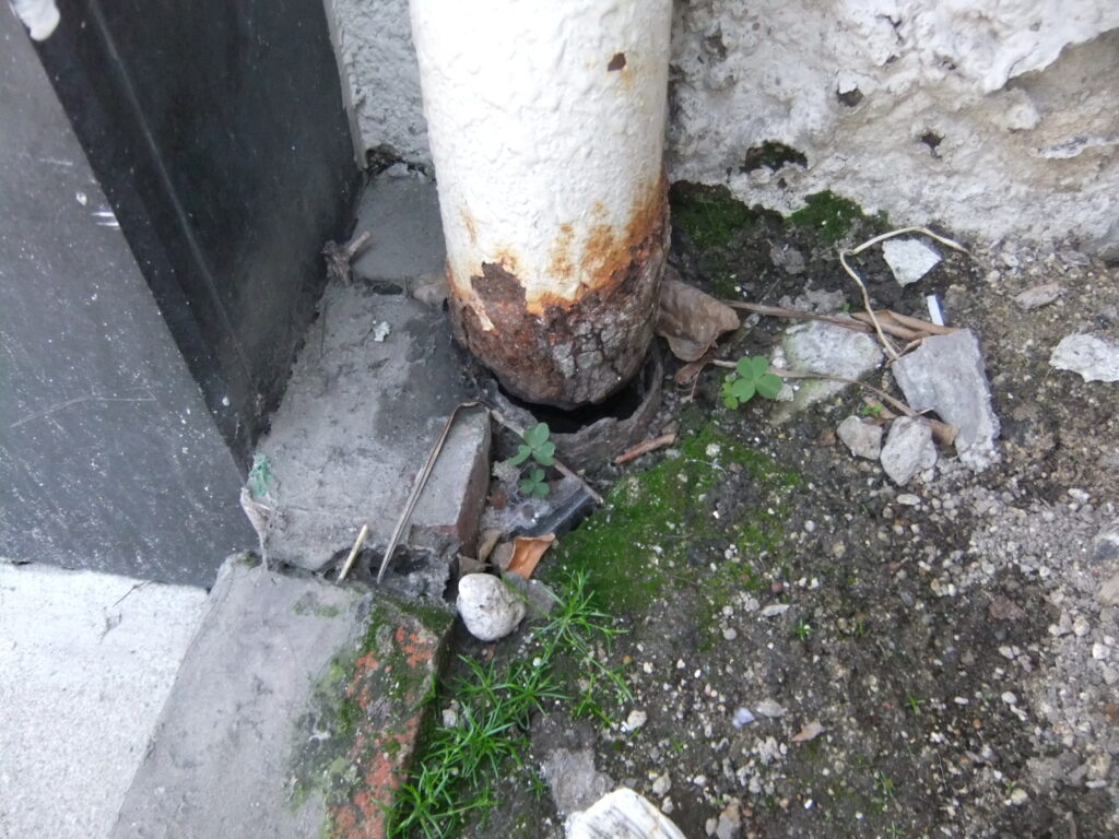 豊田市雨水管取替え