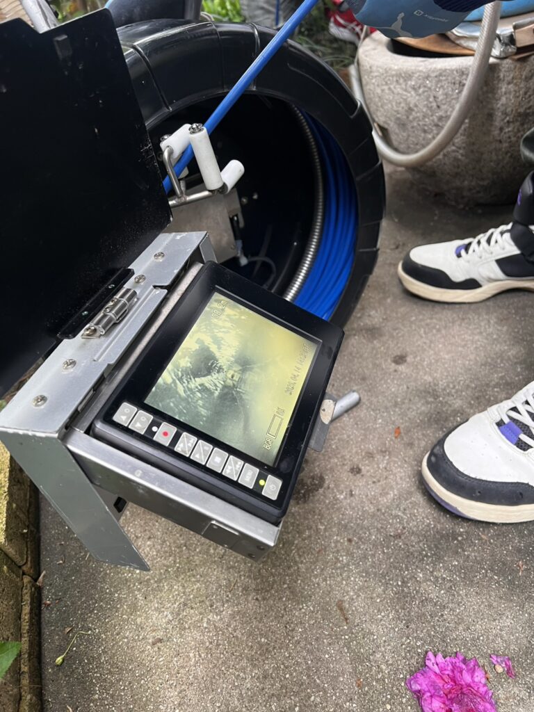 管内カメラ詰まり