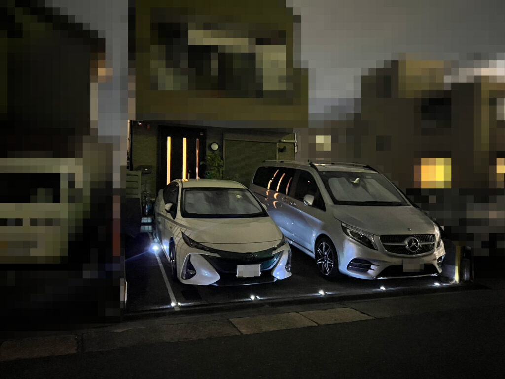 駐車場ソーラーライト