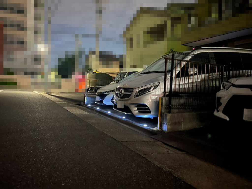 土間コンクリートLED